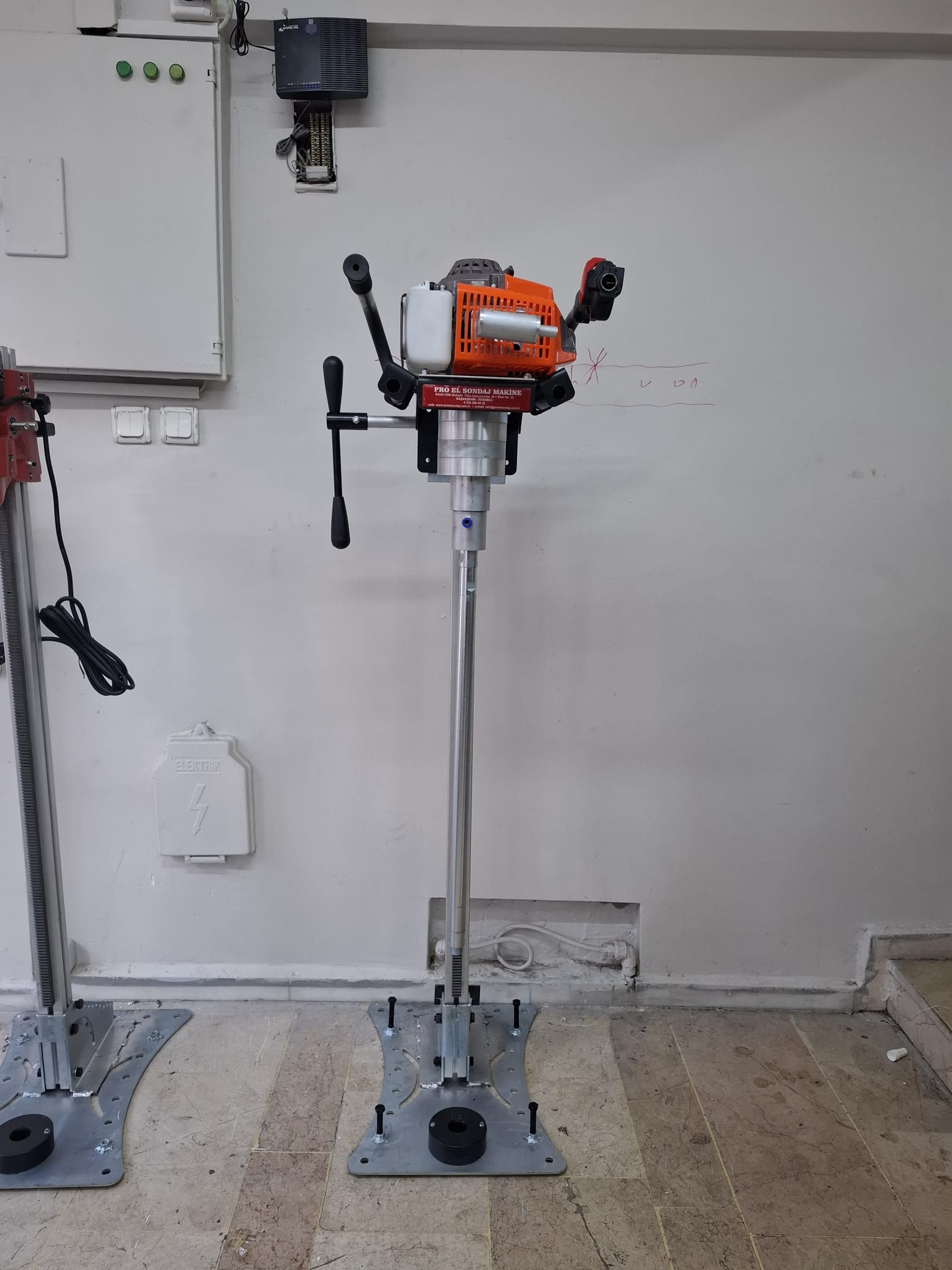 5,5 HP Redüktörlü Sehpalı görseli