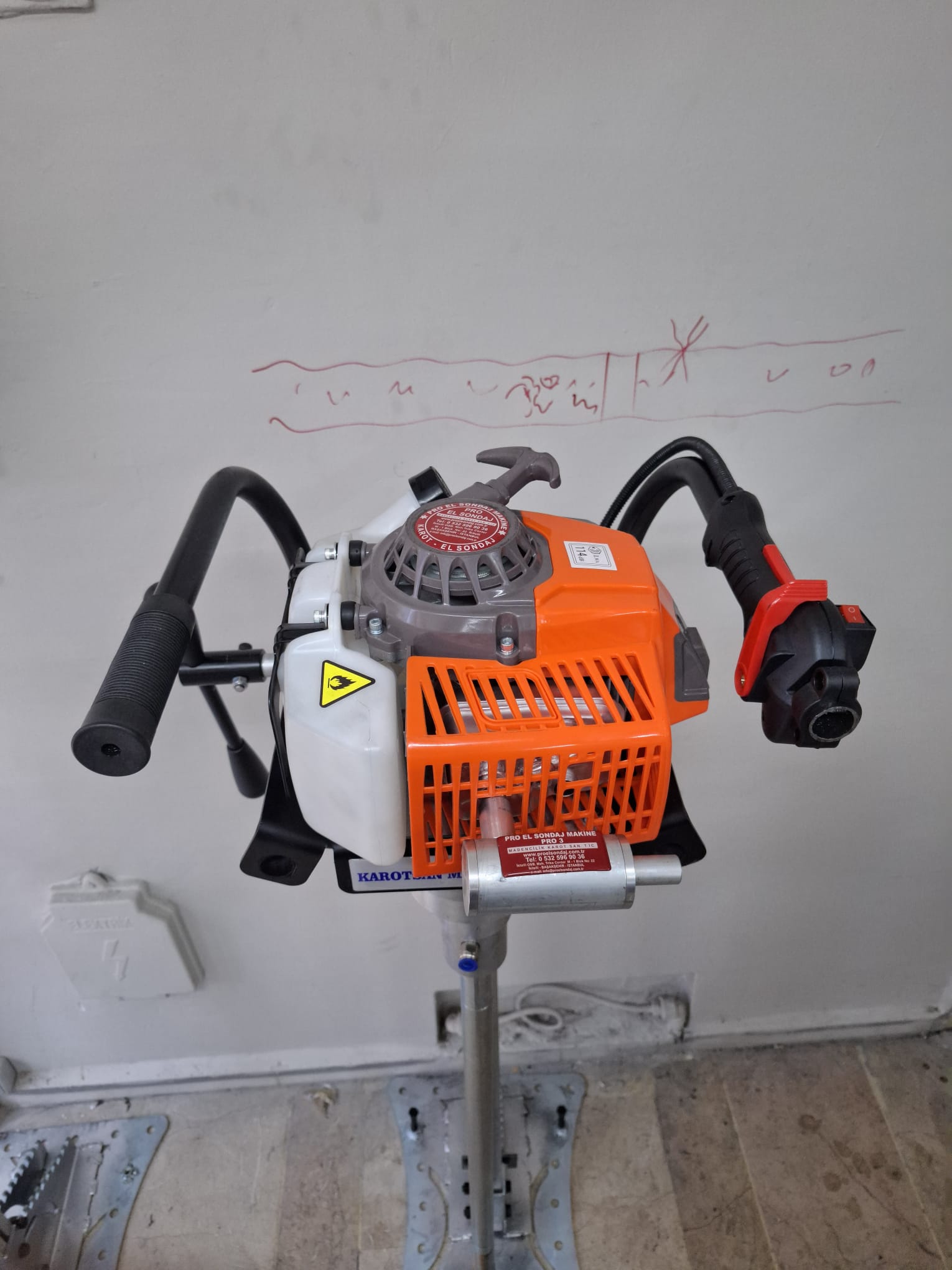 5,5 HP Redüktörlü Sehpalı görseli