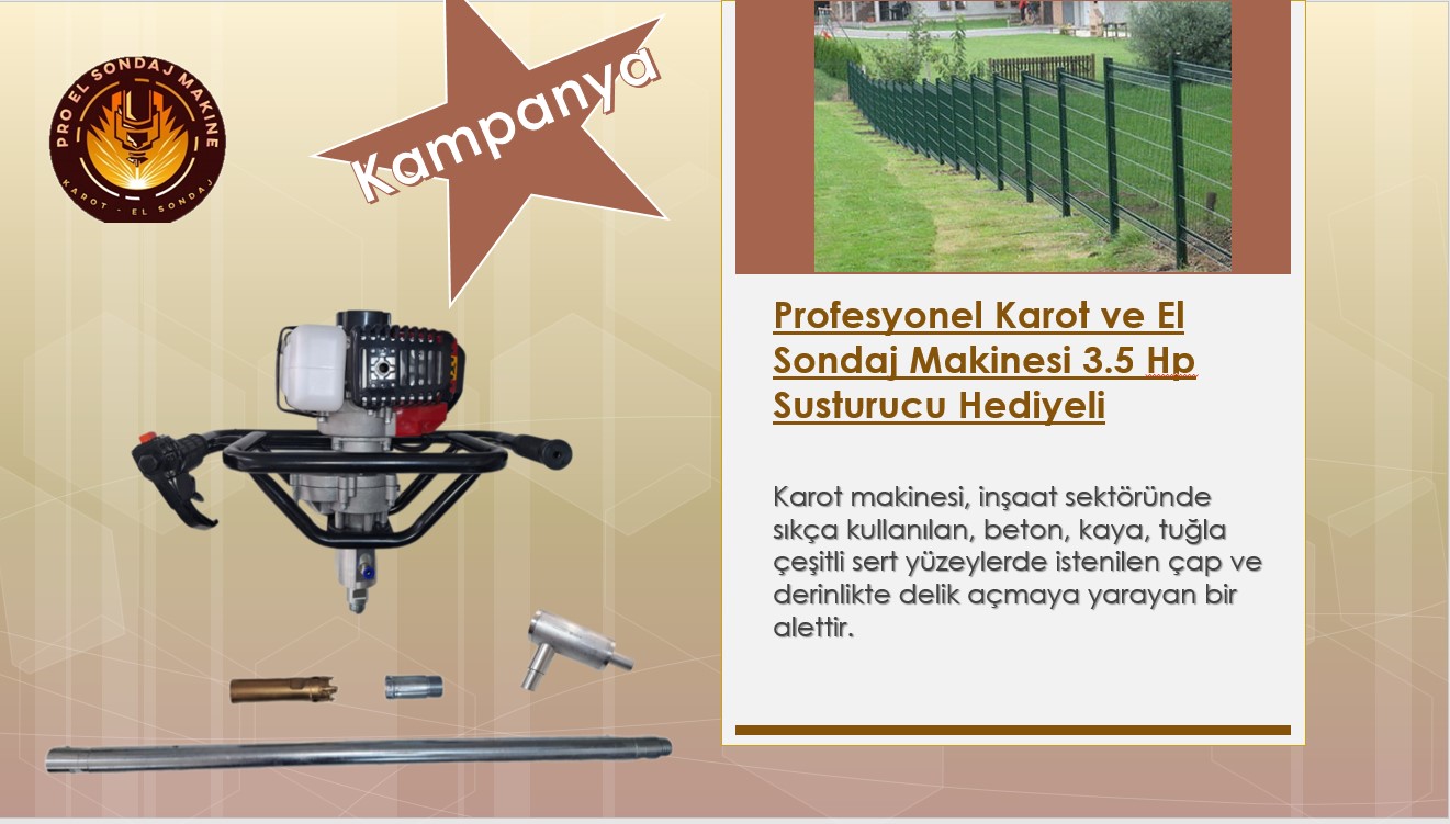 3HP Karot Makinası görseli