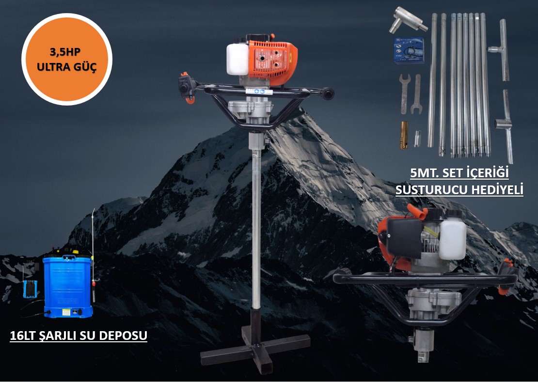 3,5 Hp El Sondaj Makinası görseli